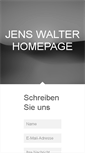 Mobile Screenshot of jens-walter.net